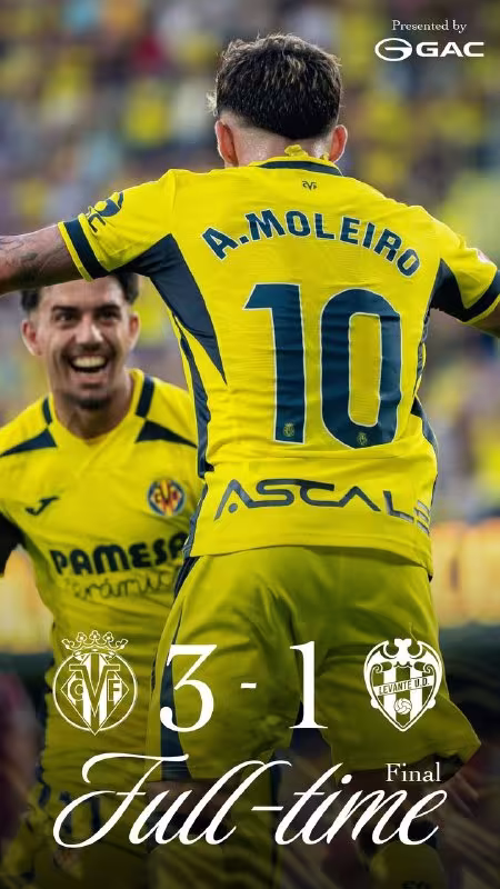 Villarreal 3:1 Levante: G'alaba!
