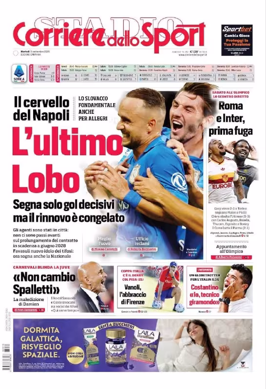Massimiliano Allegri Lobotkadan yangi qirralarni ochishni talab qilmoqda
