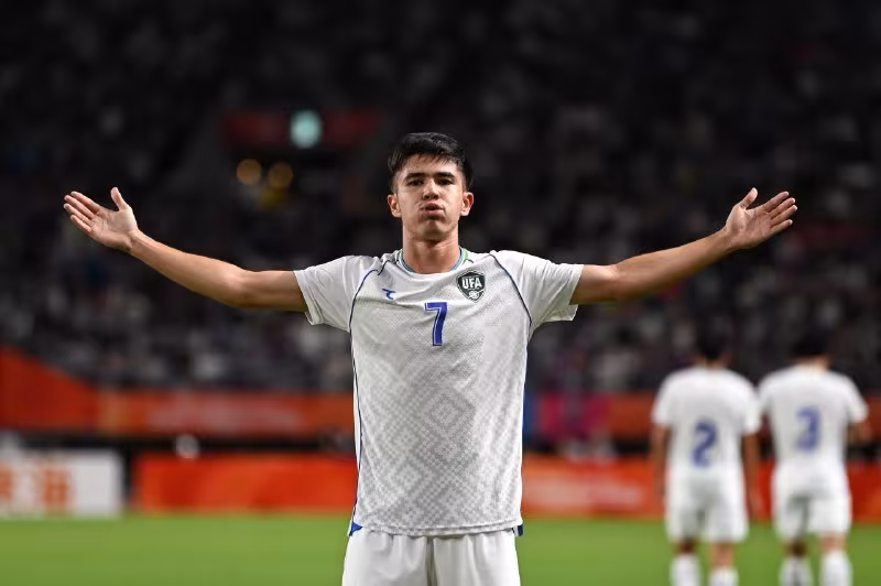 Sardorbek Bahromov Osiyo o'yinlarida gol urdi