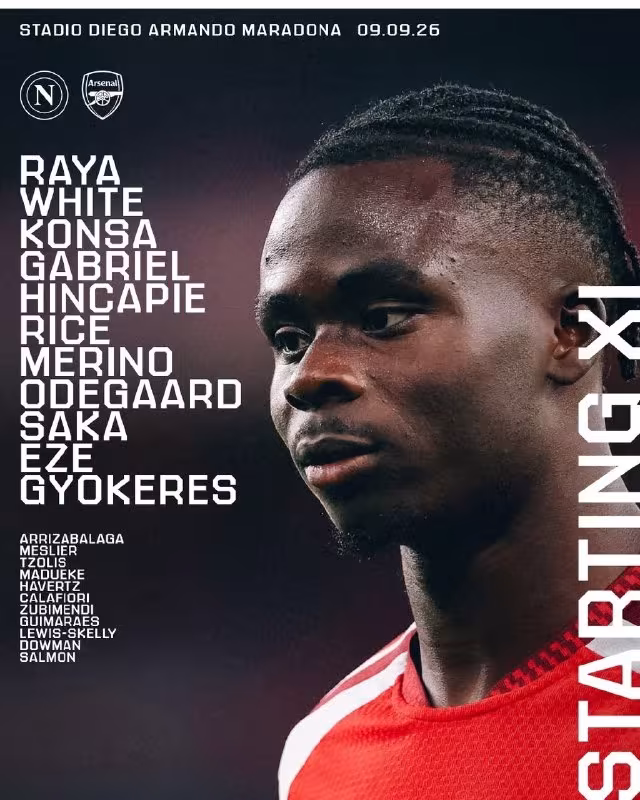 Sporting bugungi o'yin uchun tarkibni e'lon qildi