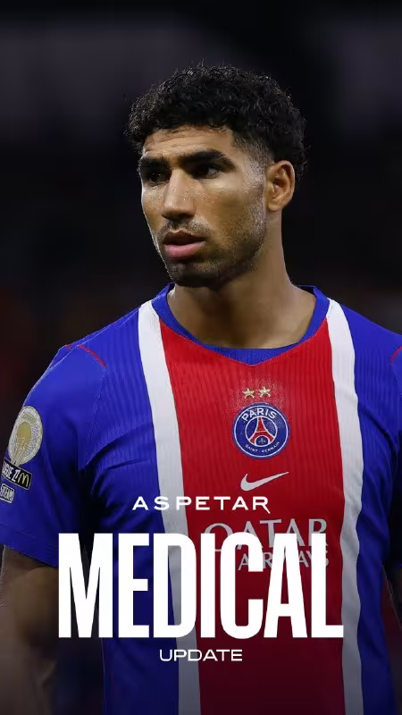 Ashraf Hakimi jarohat oldi
