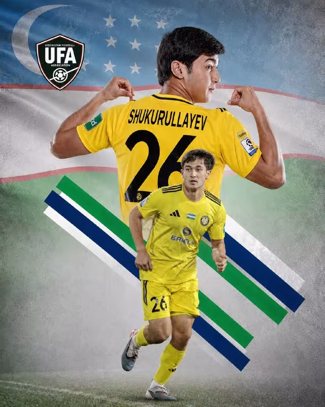 Behruz Shukurullayev O‘zbekiston U23 terma jamoasiga chaqirildi