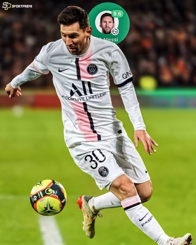 Lionel Messi Nashvillega qarshi o'yindagi statistikasi