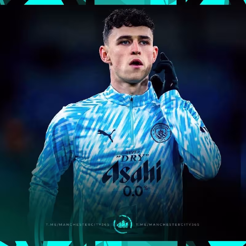 Fil Foden «Manchester Siti»ning «Koventri»ga qarshi o'yinida asosiy tarkibda maydonga tushadi