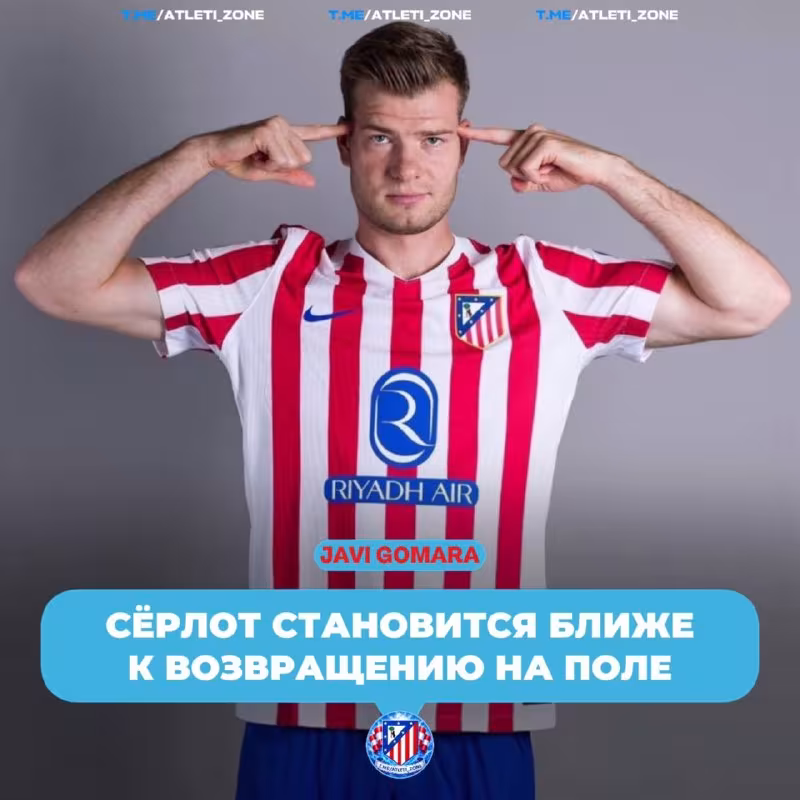 Atletiko Madrid futbolchisi Madrid derbisida maydonga tushishi mumkin