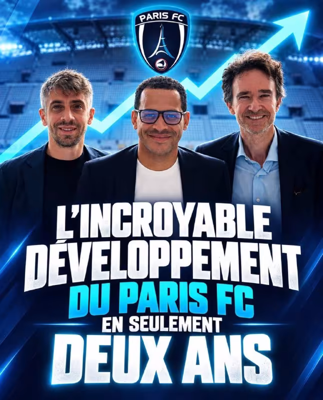 Paris FC ikki yil ichida katta o'zgarishlarni boshdan kechirdi