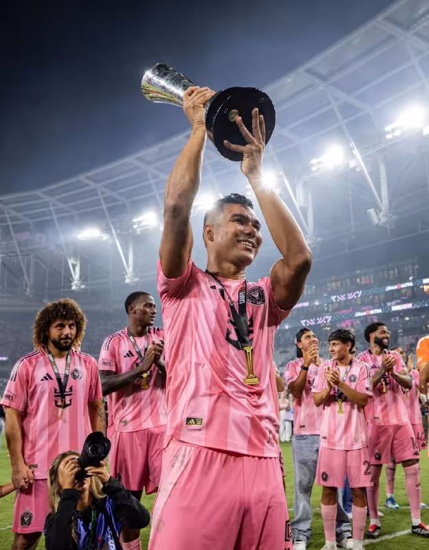 Kasemiro Inter Miami bilan ilk sovrinini qo'lga kiritdi