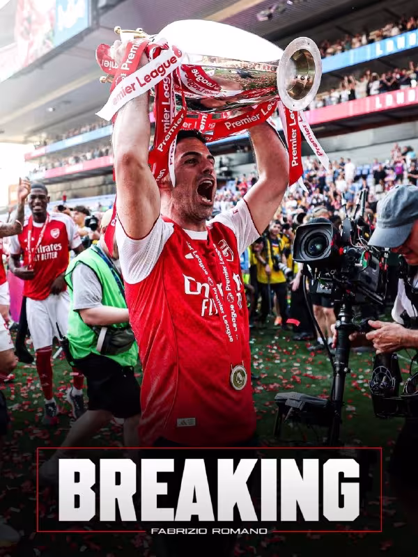 Mikel Arteta Arsenal bilan yangi shartnoma imzoladi