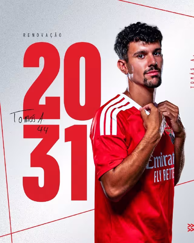 Tomash Araujo «Benfika» bilan shartnomani uzaytirdi