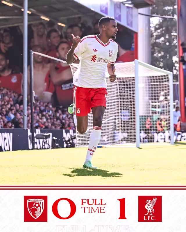 Liverpool «Bornmut»ni mag'lub etdi
