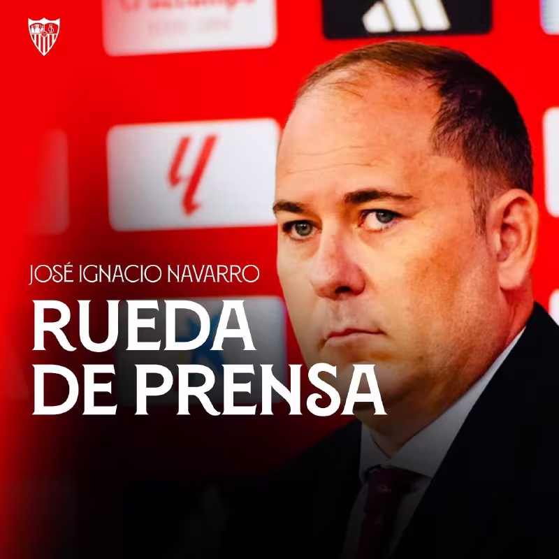 Xose Ignasio Navarro transfer oynasi yakunlari bo'yicha matbuot anjumani o'tkazdi