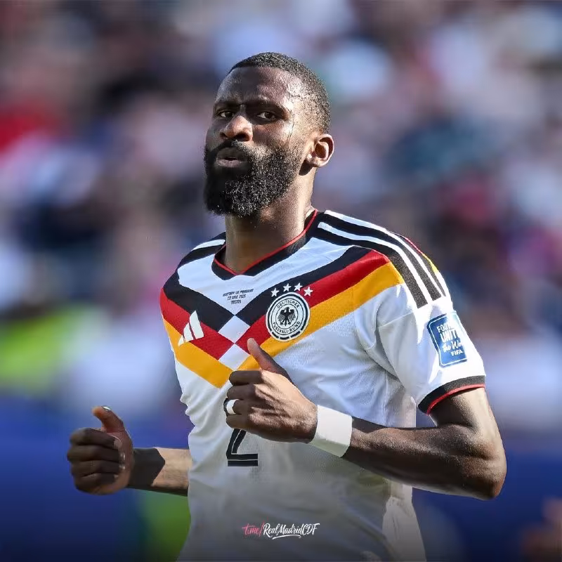 Antonio Ryudiger Germaniya terma jamoasidagi faoliyatini yakunlaydi