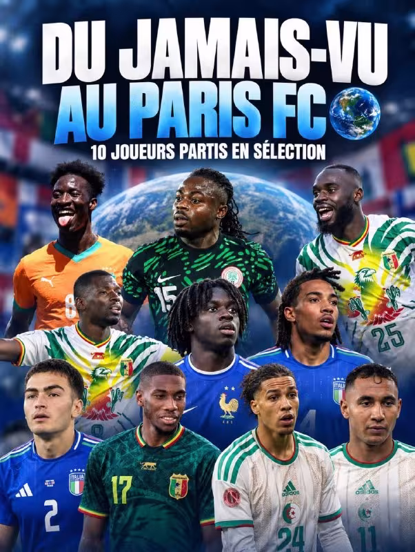 Paris FC tarixida yangi rekord: 10 nafar futbolchi terma jamoalarga chaqirildi