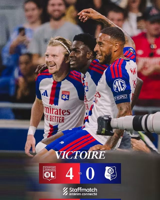 Lion 4:0 Renn: «Groupama Stadium»da yirik g'alaba