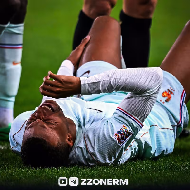 Kilian Mbappe jarohat oldi