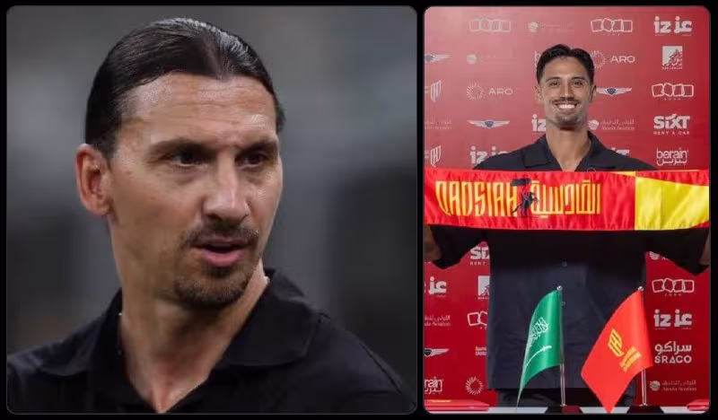 Ibrahimovich Reyndersning Saudiya Arabistoniga o'tish qarorini qo'llab-quvvatladi