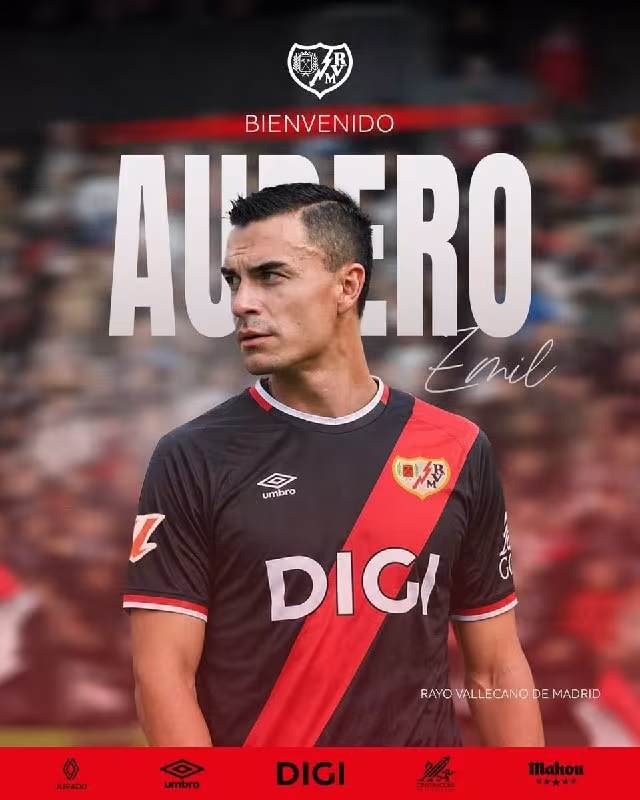 Emil Audero «Rayo Valyekano»ga o'tdi
