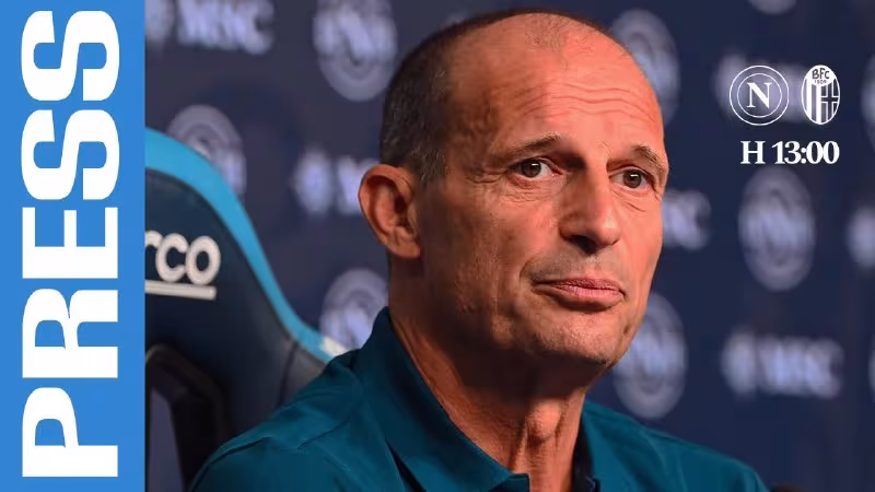 Massimiliano Allegri: «Bolonya»ga qarshi o'yin biz uchun juda muhim»