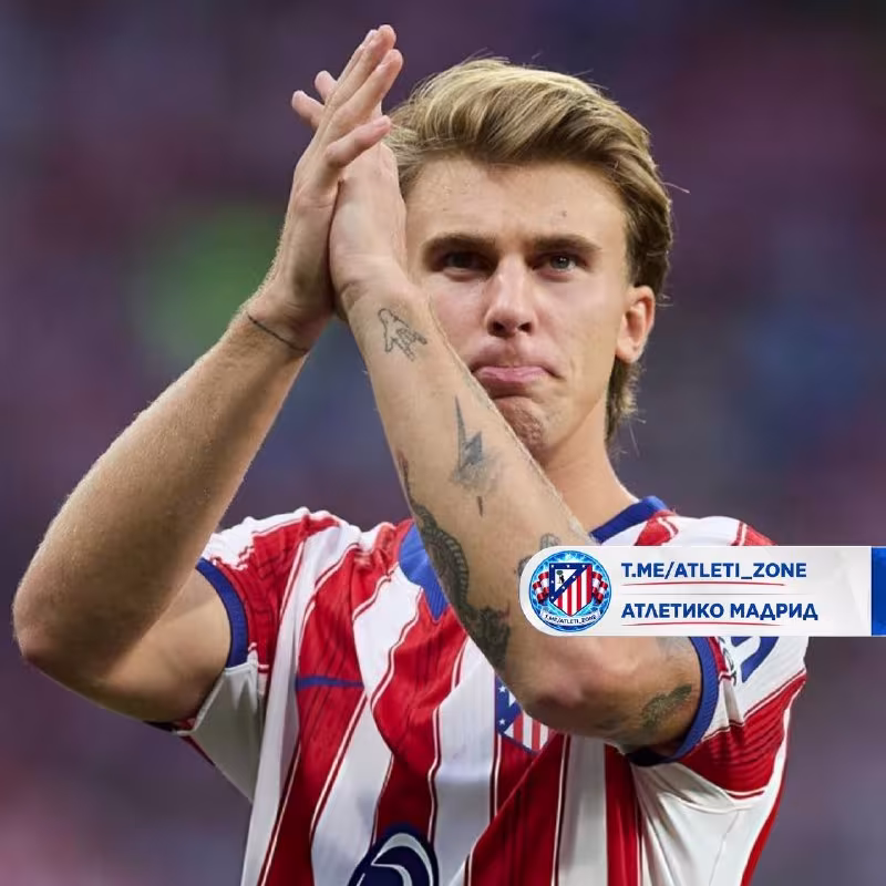 Pablo Barrios «Atletiko» sardorlari ro'yxatiga kiritildi