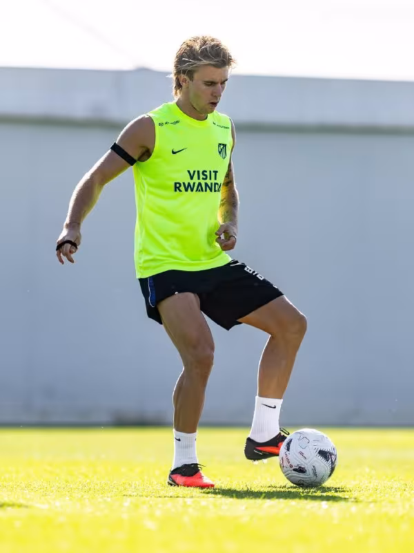 Pablo Barrios mashg'ulotlarga qaytdi