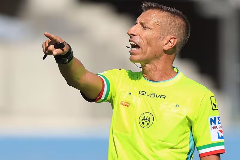 Inter - Roma uchrashuvini Davide Massa boshqaradi