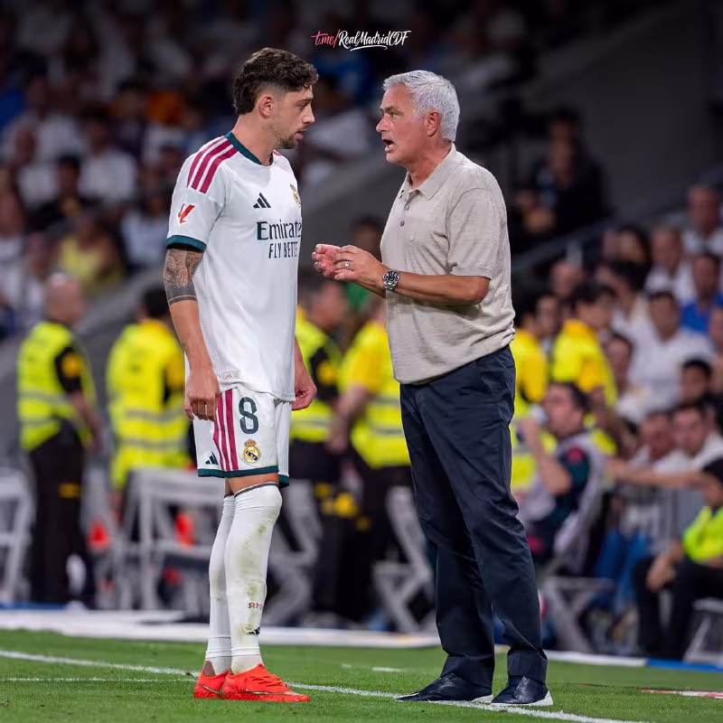 OkDiario: Federiko Valverde Joze Mourinyu uchun ajralmas o'yinchi
