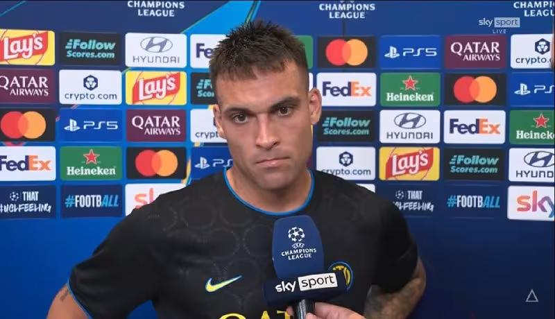 Lautaro Martines: «Real»ga qarshi yuqori saviyada o'ynadik»