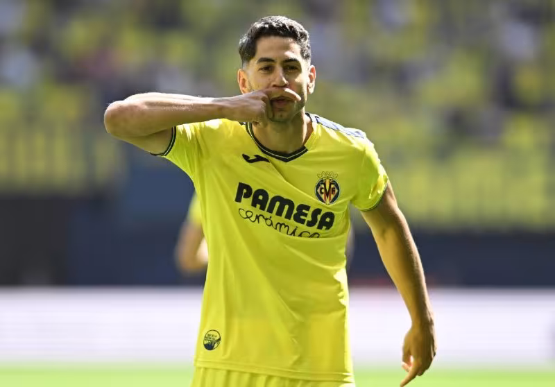 Ayoze Peres «Villarreal» tarixidagi eng yaxshi to'purarlar o'nligiga kirdi