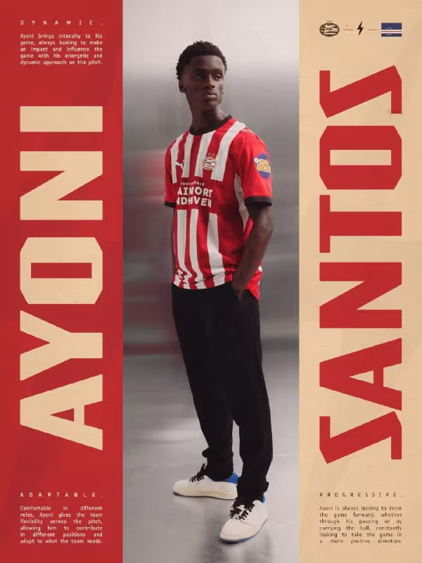 Ayoni Santos PSV futbolchisiga aylandi