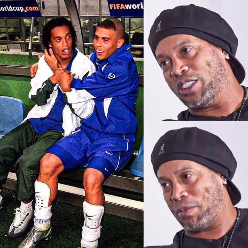 Ronaldinyo: "Ronaldinyo laqabini Ronaldu tufayli olganman"