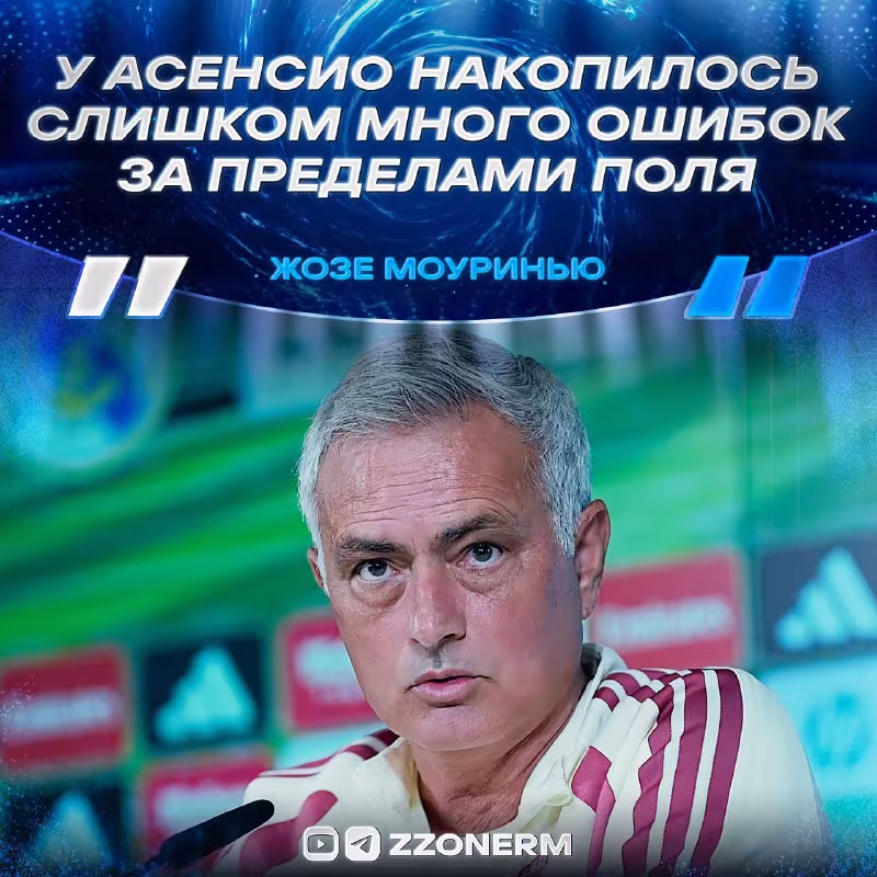 Mourinho "Betis" bilan o'yin oldidan: Messi, Asensio va Sebalos haqida