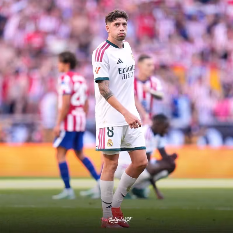 Fede Valverde kamida 6 hafta maydonni tark etishi mumkin
