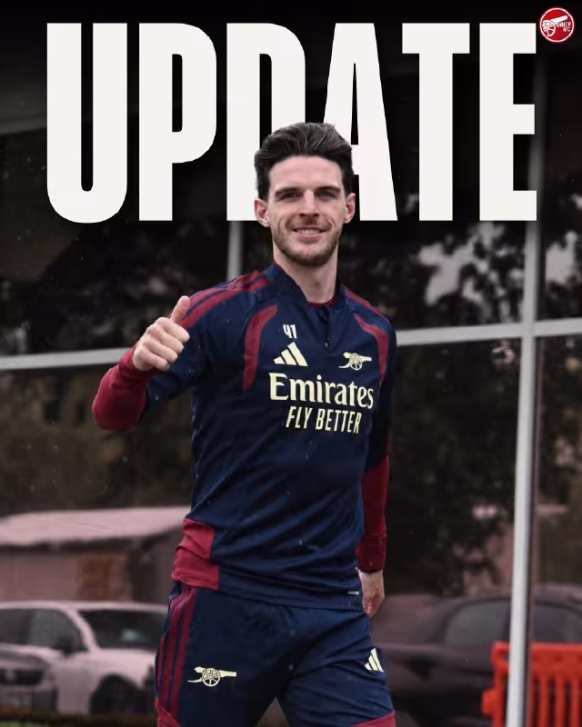 Deklan Rays «Arsenal» bilan shartnomasini uzaytirmoqchi
