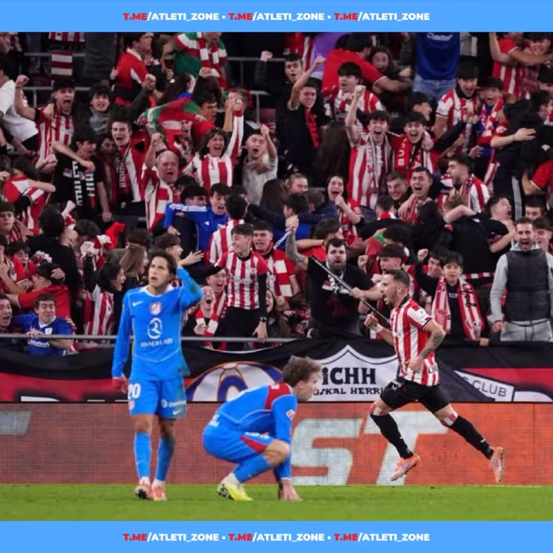 Atletiko Madrid San-Mamesdagi seriyasini davom ettirmoqda