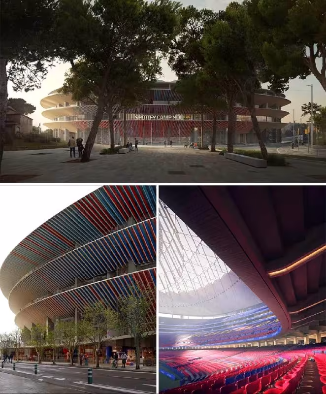 Spotify Camp Nou rekonstruksiyasi bo'yicha rejalar ma'lum qilindi