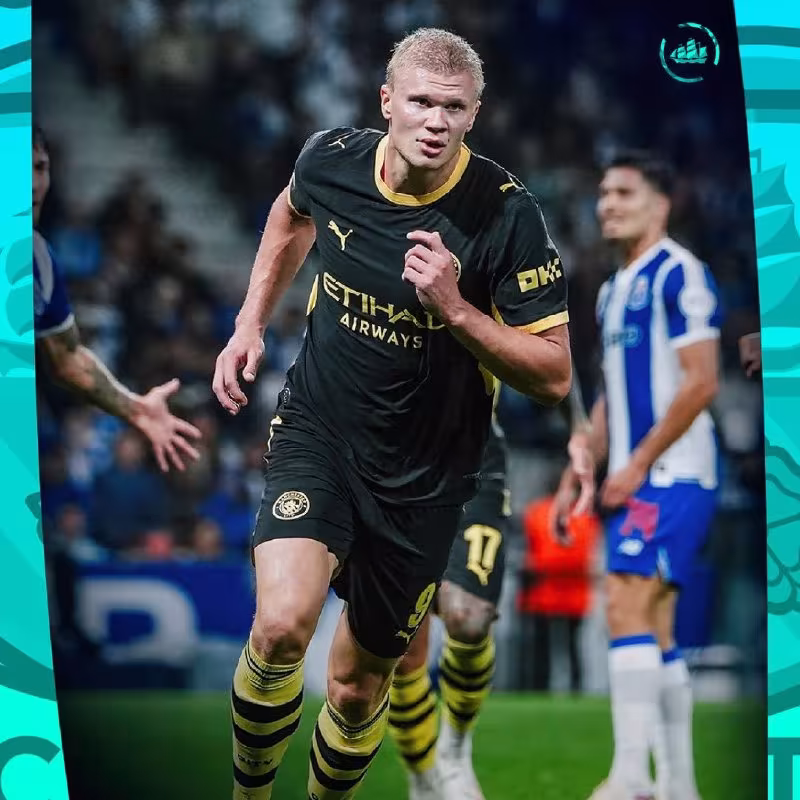 Erling Xoland «Manchester Siti» tarixidagi eng yaxshi to'purarlar ro'yxatida kuchli uchlikka kirdi