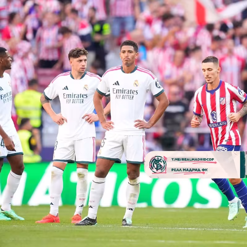 Real Madrid 'Metropolitano'dagi hakamlikdan norozi
