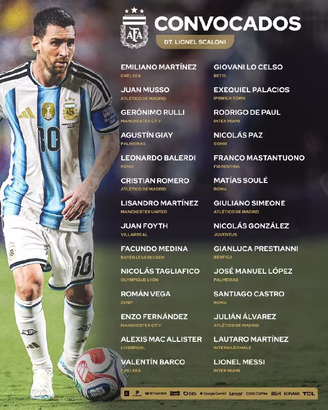 Nikolas Talyafiko Argentina terma jamoasiga chaqirildi