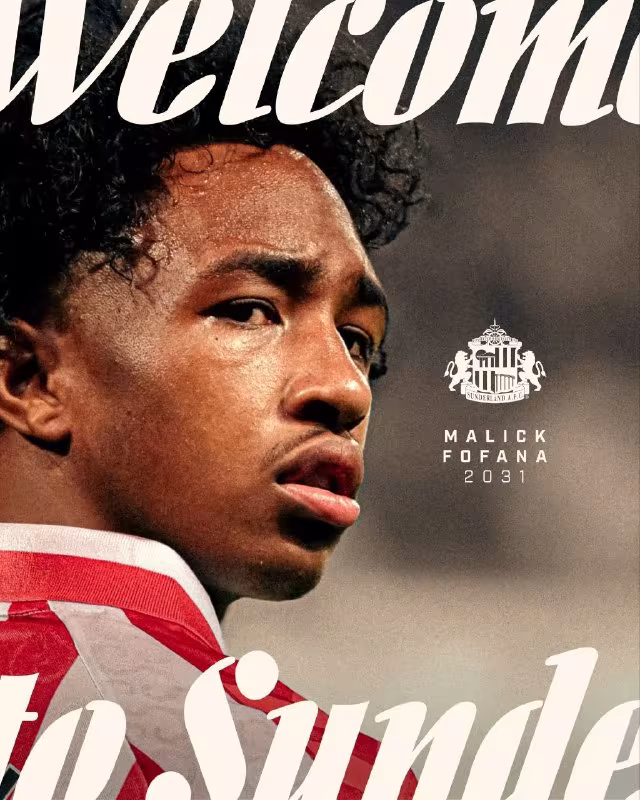 Malik Fofana «Sanderlend» futbolchisiga aylandi