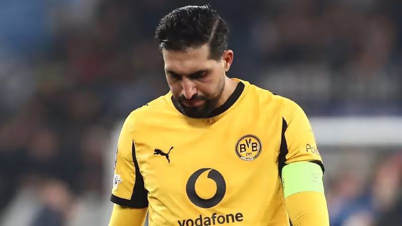 Emre Jan Chempionlar ligasi uchun qaydnomadan tushib qoldi