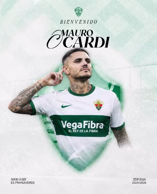 Mauro Ikardi «Elche» safiga o'tdi