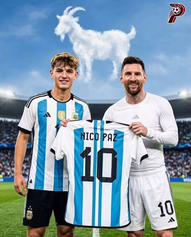 Niko Pas Argentina terma jamoasida 10-raqamda o'ynaydi