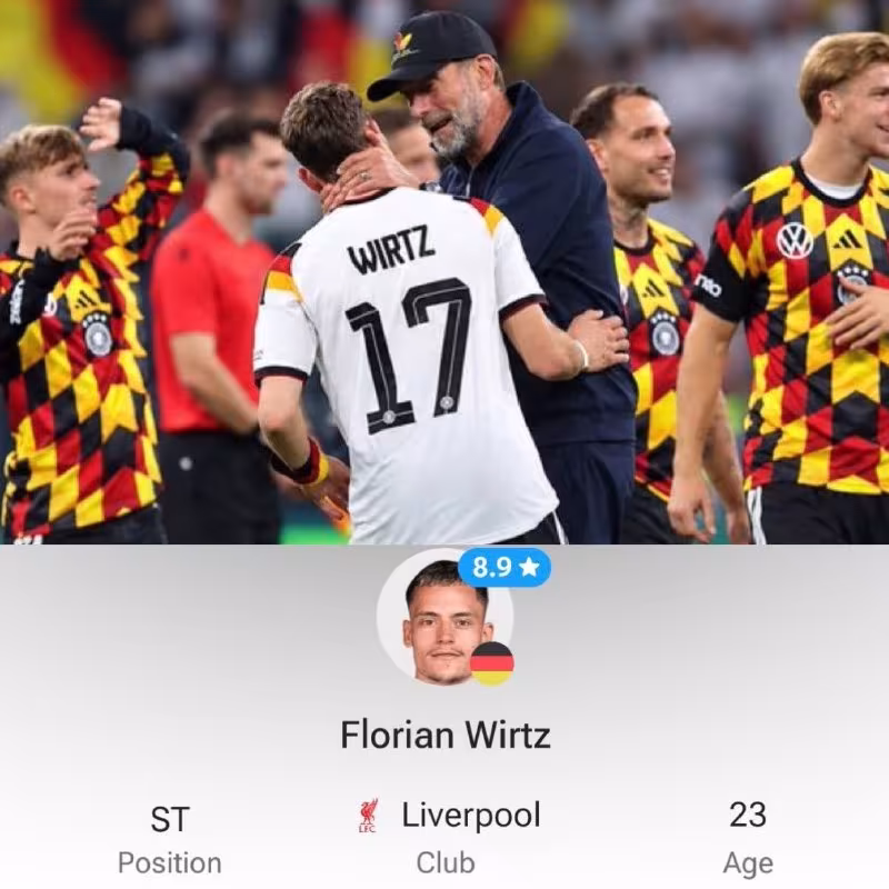 Yurgen Klopp: Florian Virts bizning o'yin uslubimizga juda mos keladi