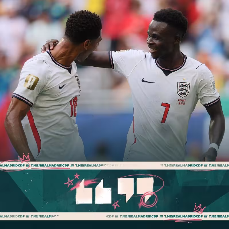 Bukayo Saka: Jud Bellingem yilning eng yaxshi futbolchisi bo'lishga loyiq
