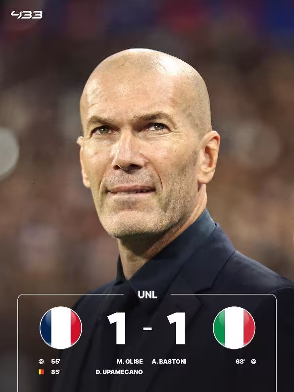 Fransiya 1:1 Italiya: «Milan» futbolchilari qanday o'yin ko'rsatdi?