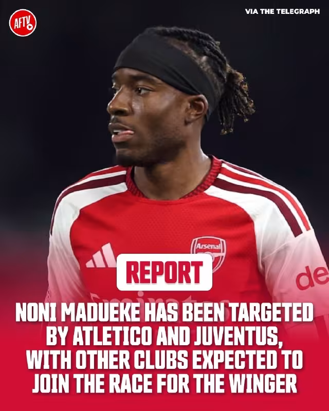 Noni Madueke «Atletiko» va «Yuventus» nishonida