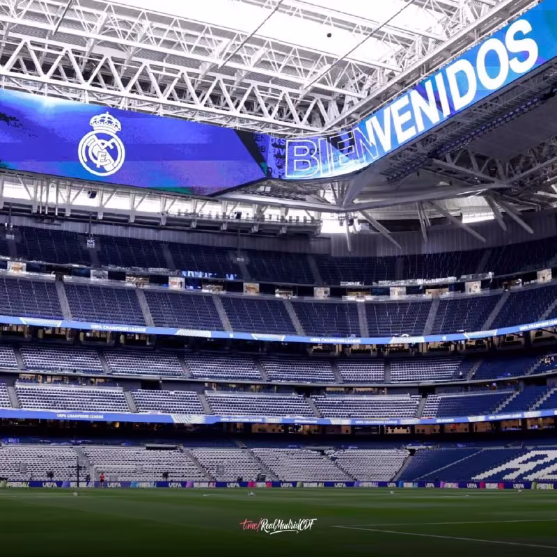 Real Madrid bir oy davomida o'z maydonida o'ynamaydi